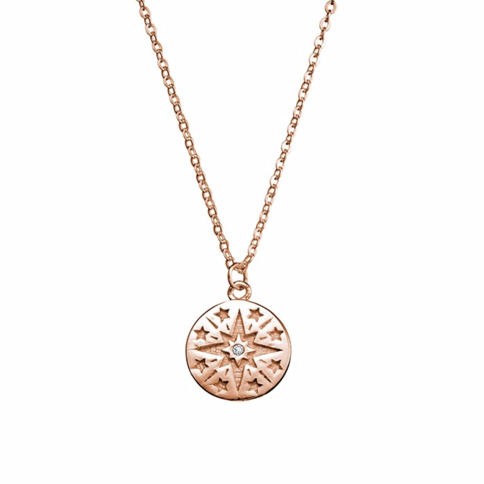 Starry necklace in rose gold - Charli Bird