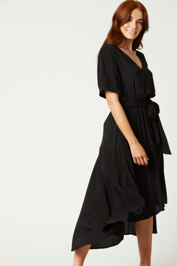 Eb&Ive Habitat dress in ebony - available online at Charli Bird